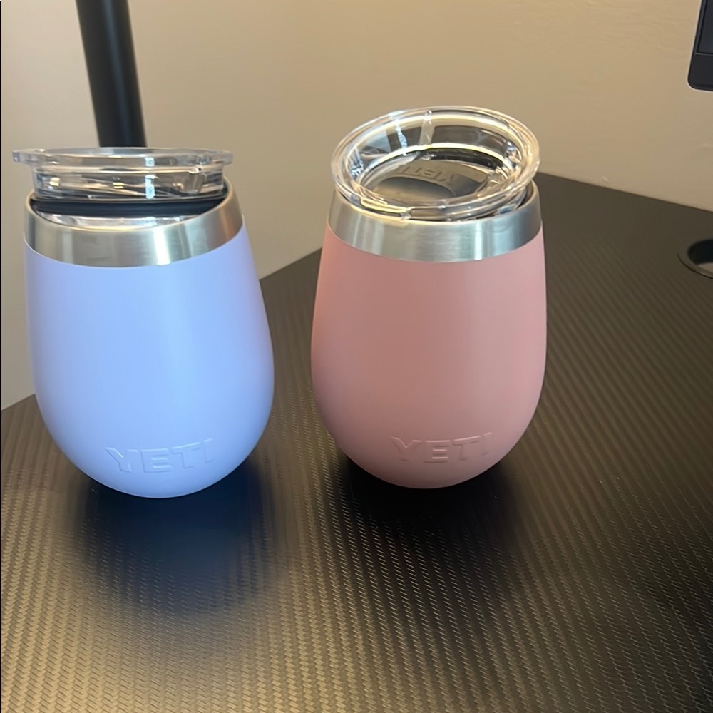 YETI Pastel Tumblers in Light Pink and Lavender